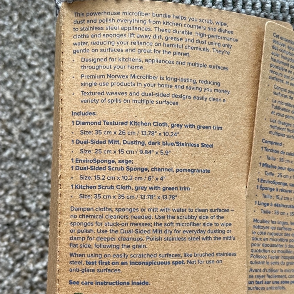 *NEW* Norwex Kitchen Scrub Bundle - Picture 3 of 3
